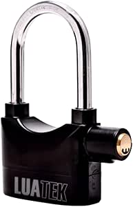 Candado de seguridad con alarma motos