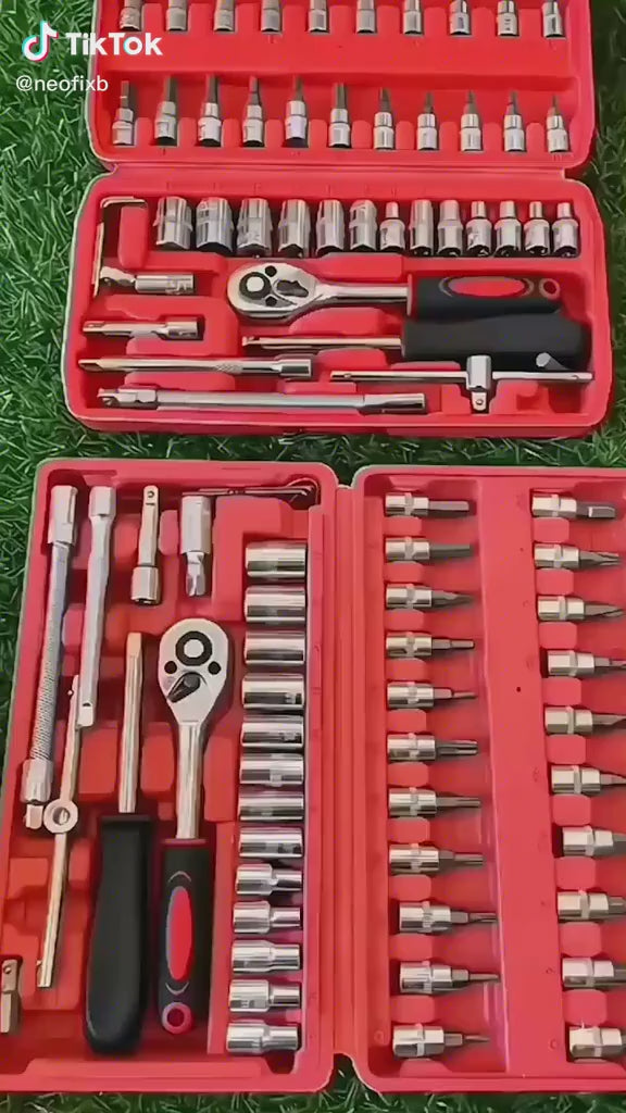 KIT DE RACHET 46 PCS