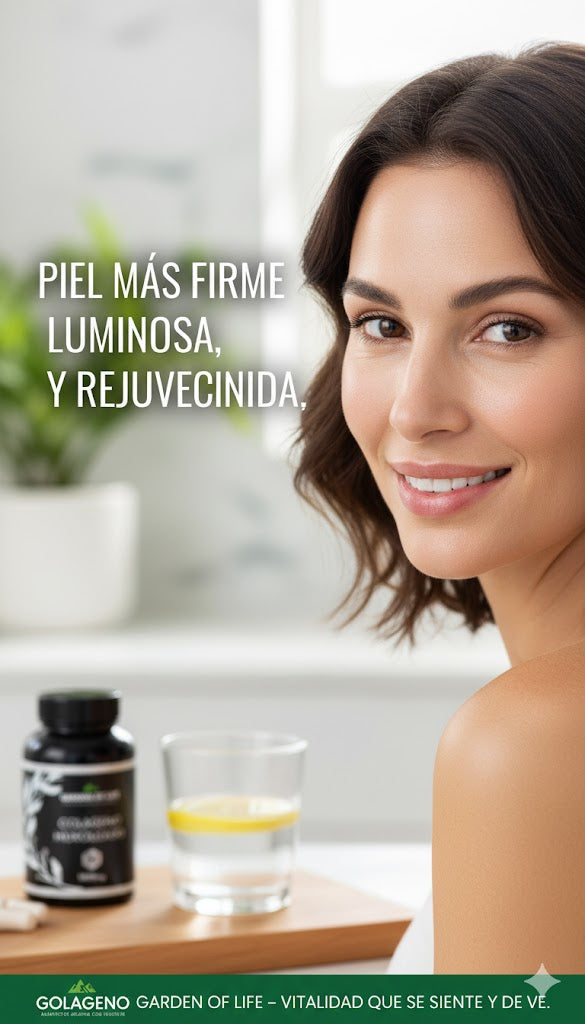 COLAGENO HIDROLIZADO GARDEN OF LIFE  - 100 Cápsulas de 1000mg